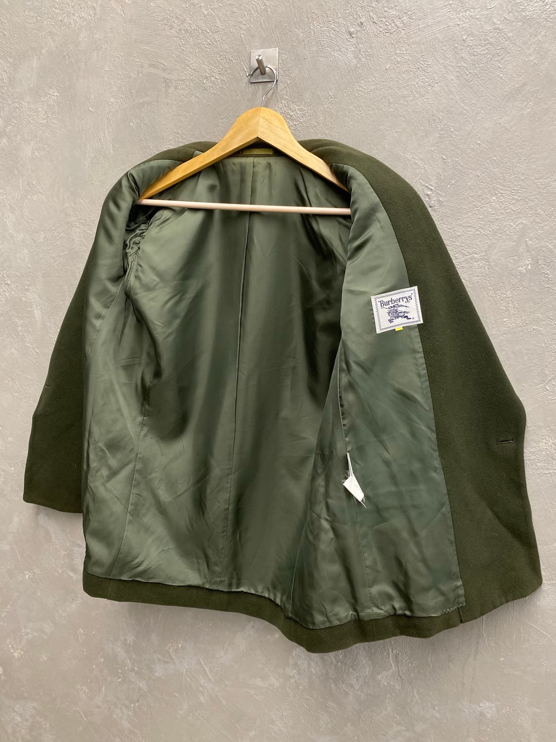 [M] 90s Burberrys 버버리 카키 울 블레이저 상품이미지5