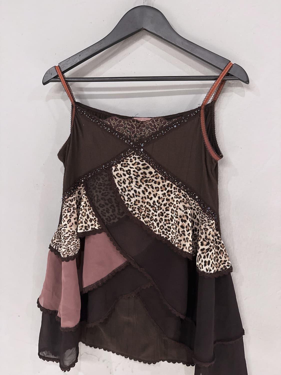 frill layered leopard point sleeveless  상품이미지6