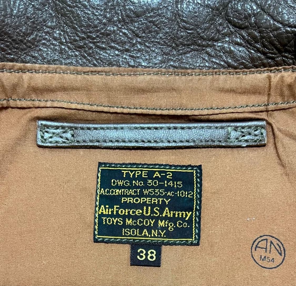 (38) 리얼맥코이 홀스하이드 a-2 가죽자켓 상품이미지4