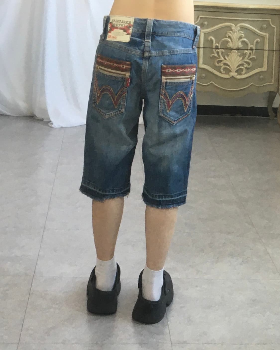 Edwin half denim pants 상품이미지5