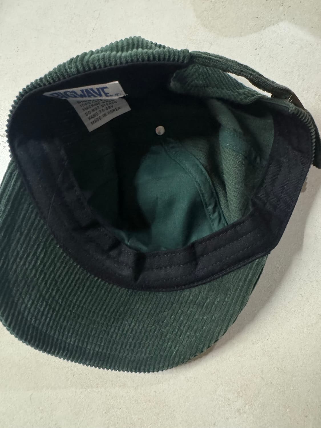 빅웨이브 콜렉티브 코듀로이캡 상품이미지3