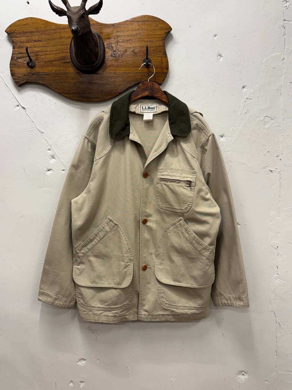 L) 70-80s USA L.L.Bean Cotton Field Jack 상품이미지2