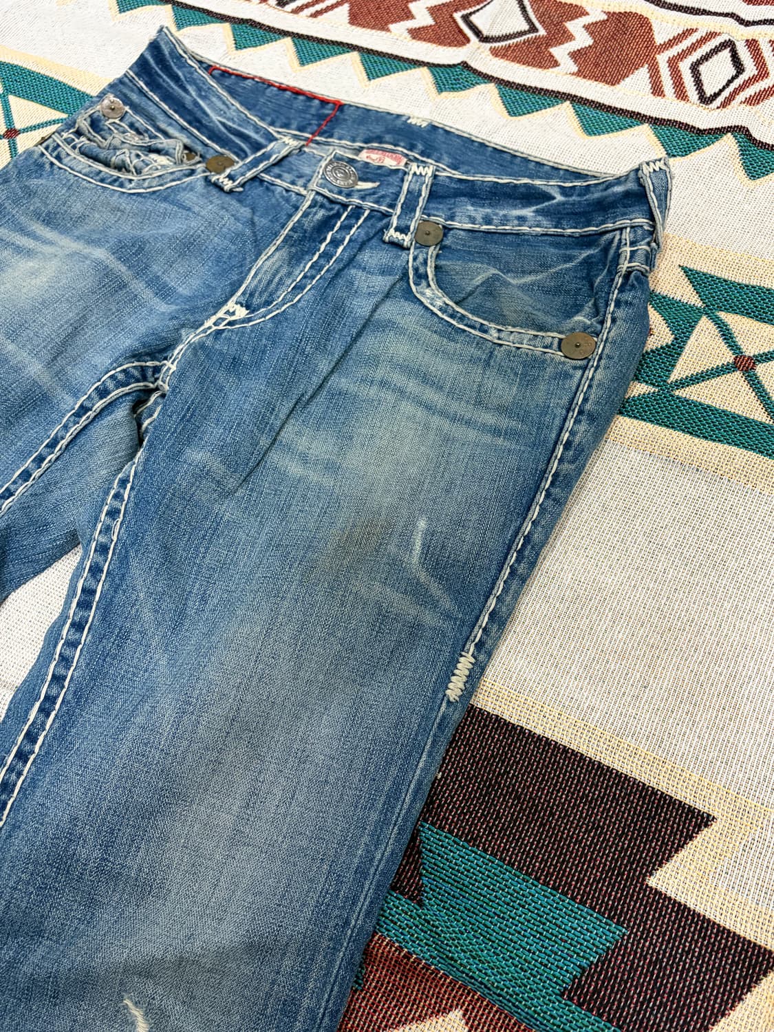 트루릴리전 빌리 슈퍼 티 플레어 부츠컷 데님 31 상품이미지3