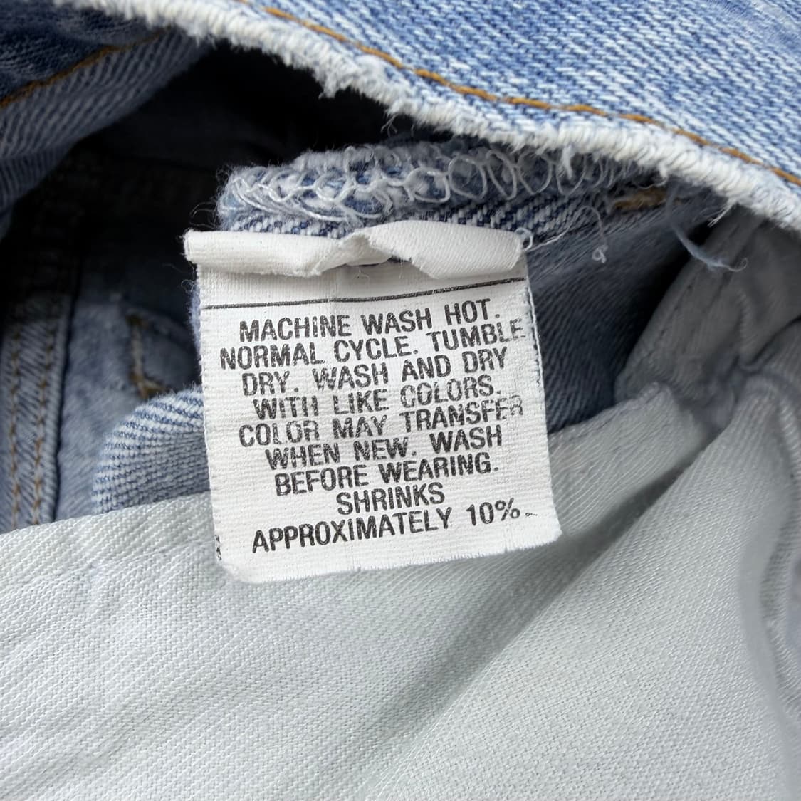 80s Levis 501 denim (34x32) 상품이미지7