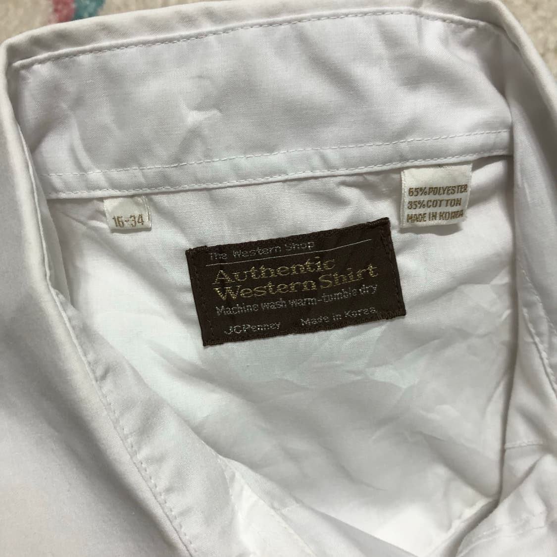 80s JCPenney JC페니 웨스턴 셔츠  상품이미지2