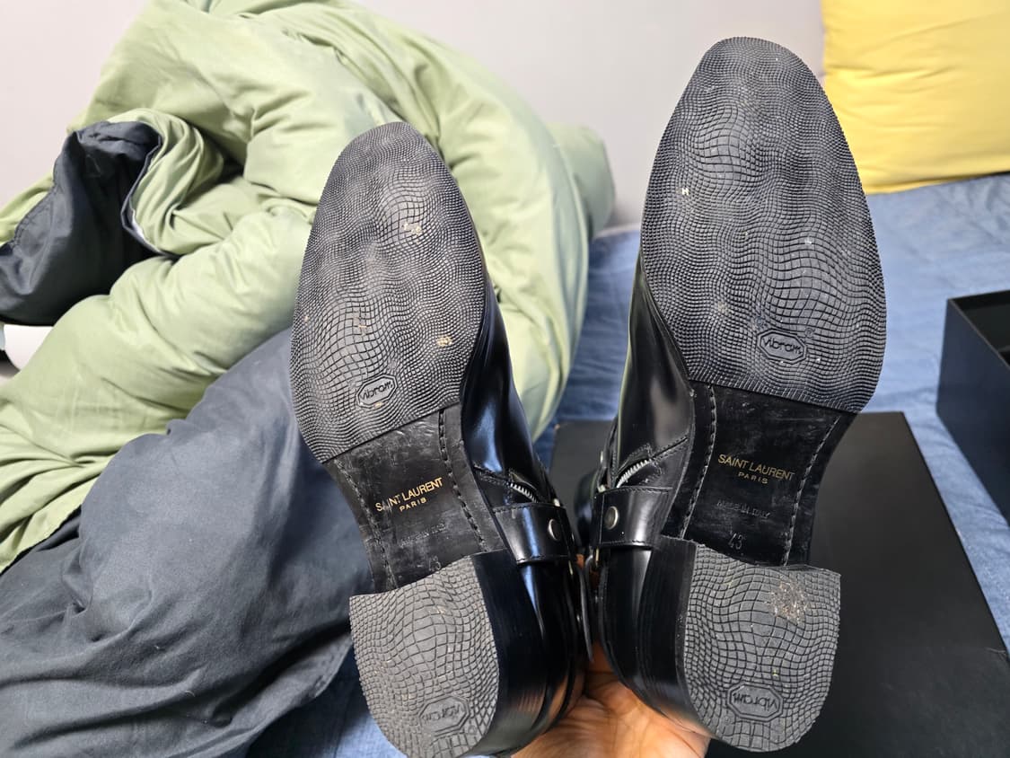 생로랑 모터사이클 하네스 부츠 43사이즈 상품이미지7