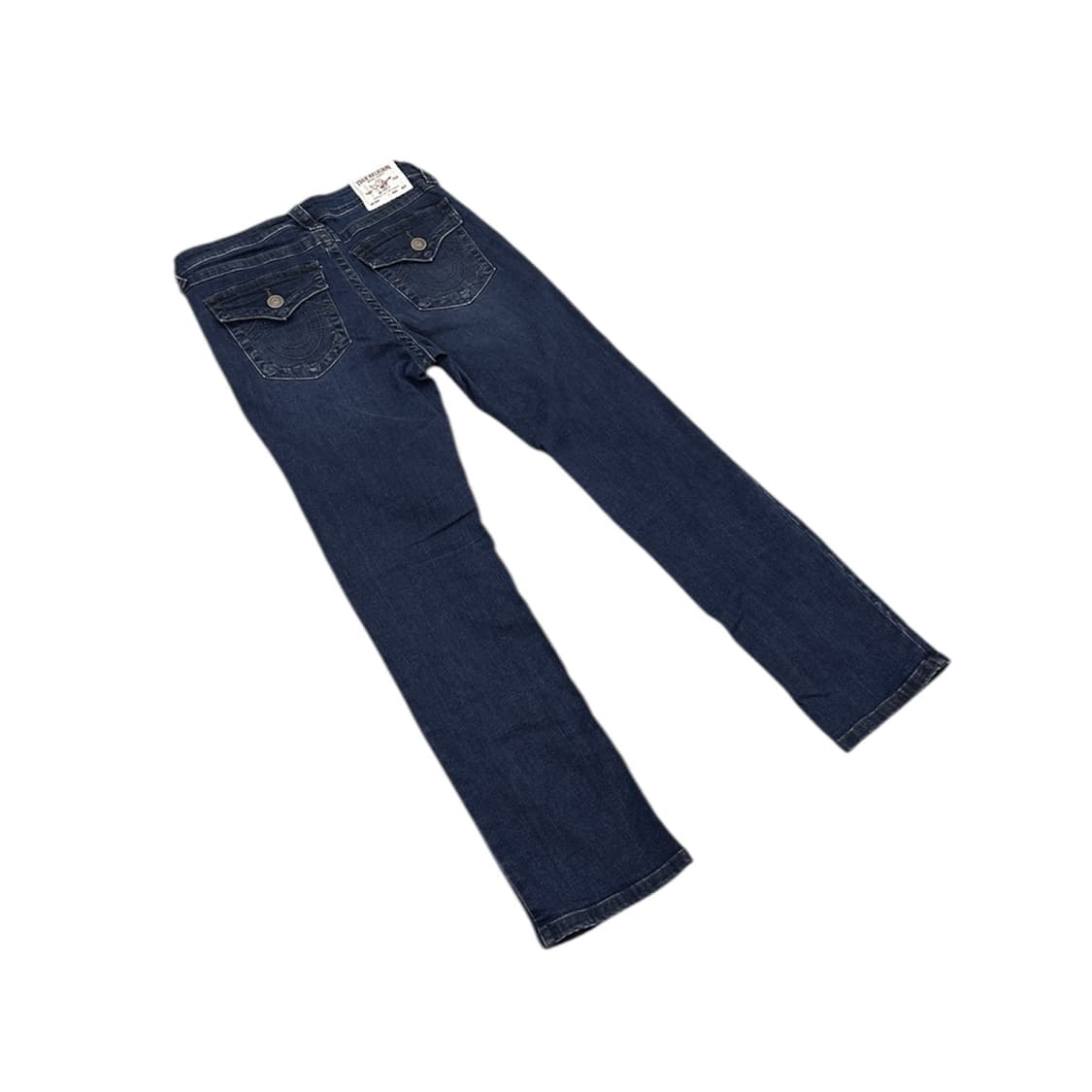 트루릴리전 섹션 스트레이트 데님팬츠 상품이미지1