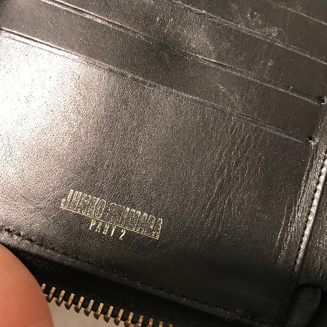 80-90s 재팬 준코 시마다 인디언 자수 part 2 송치가죽 지갑 상품이미지5