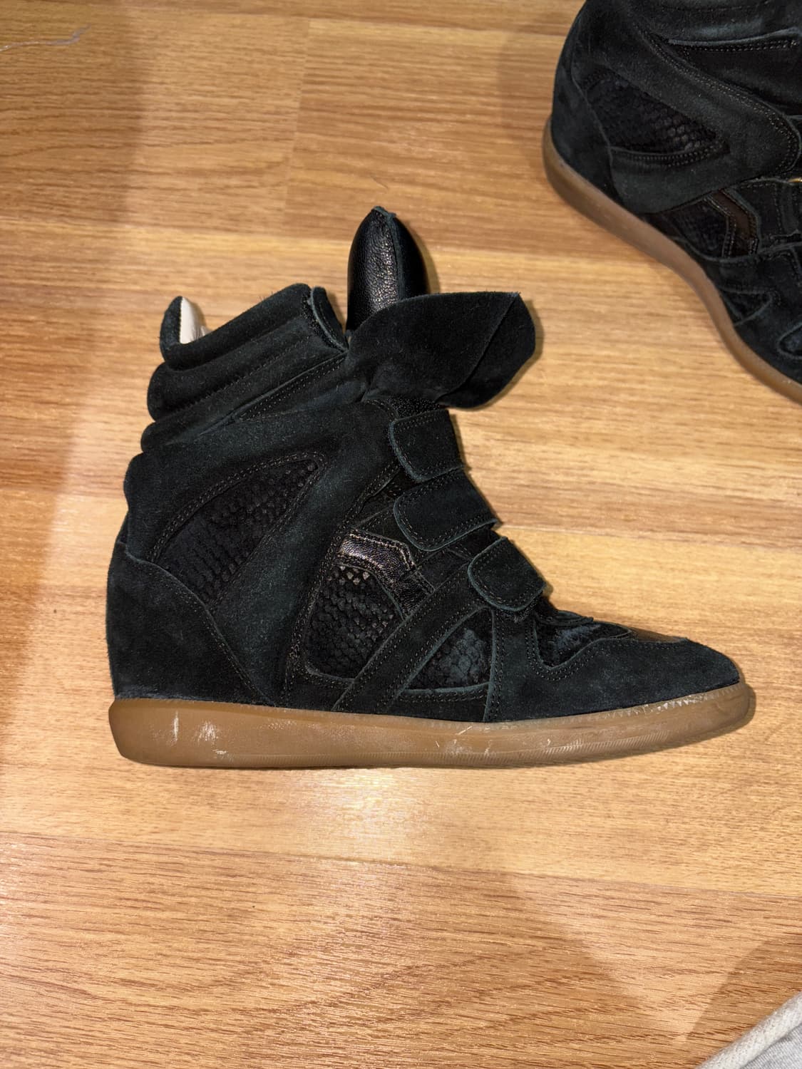 이자벨마랑 베켓 스니커즈 245 블랙 상품이미지4