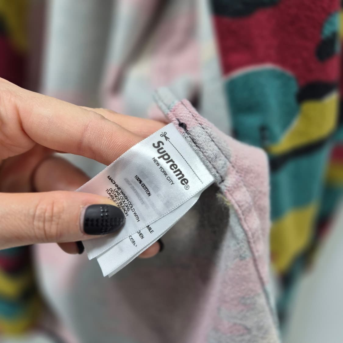 23FW 시즌 슈프림 플란넬 셔츠 카모 L 상품이미지6