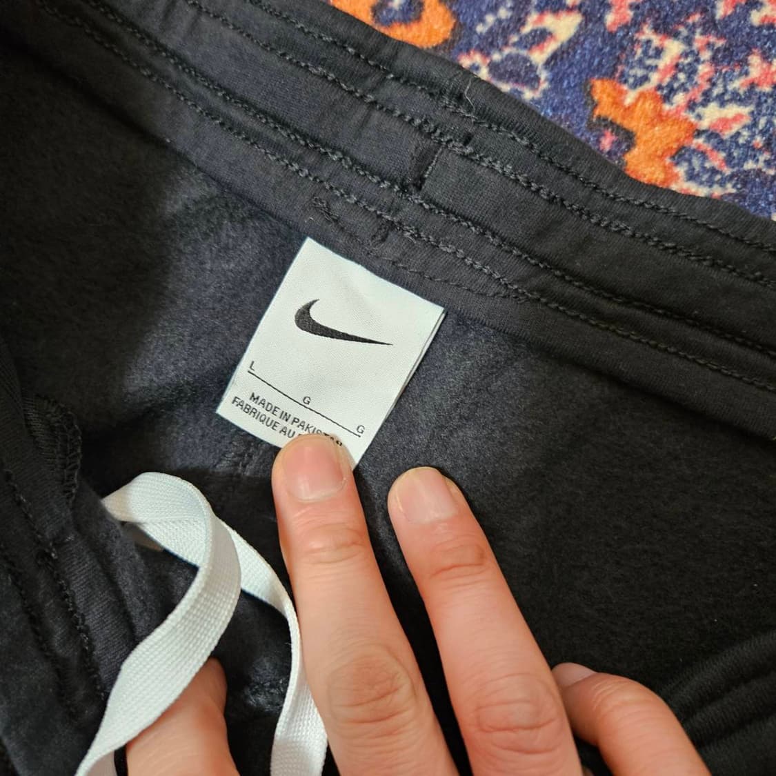 나이키(Nike) 스우시 로고 기모 트레이닝 팬츠 L size 상품이미지6