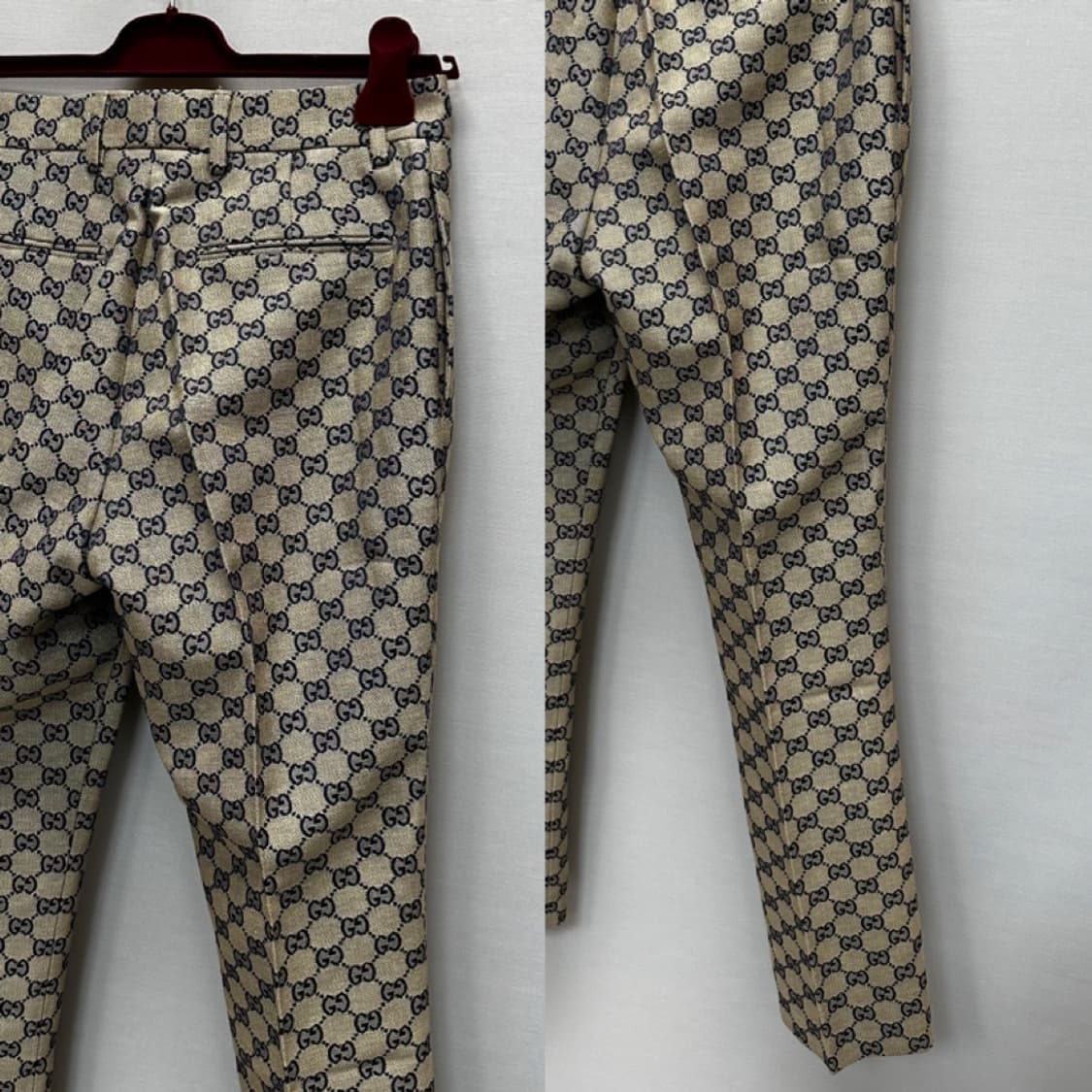 구찌 GG 모노그램 스트레이트 팬츠 (27)  상품이미지5