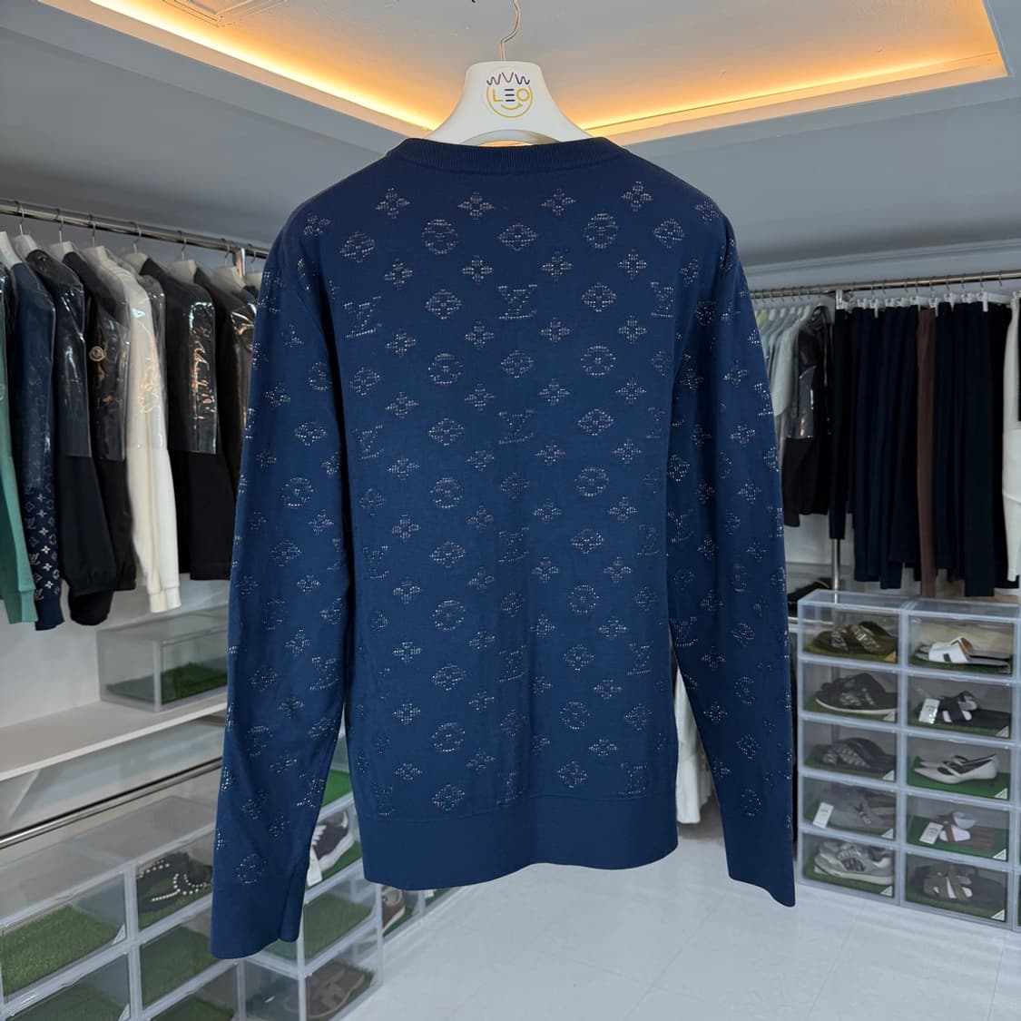 [리오브] 루이비통 드롭 니들 모노그램 코튼 니트 상품이미지2