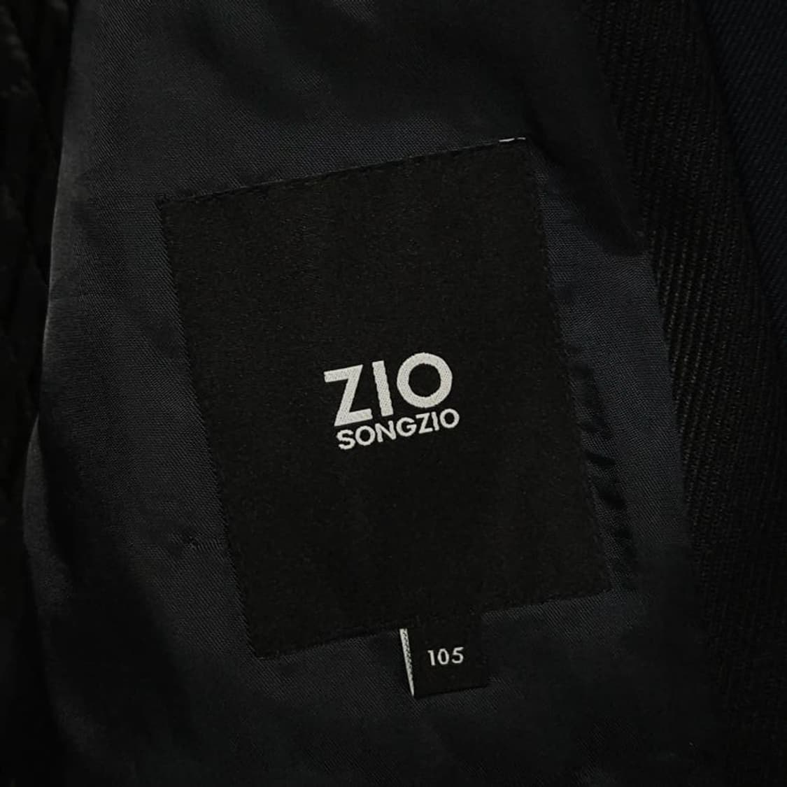 105)지오송지오 루즈핏 코트 FW늦가을 초겨울 다크네이비 상품이미지8