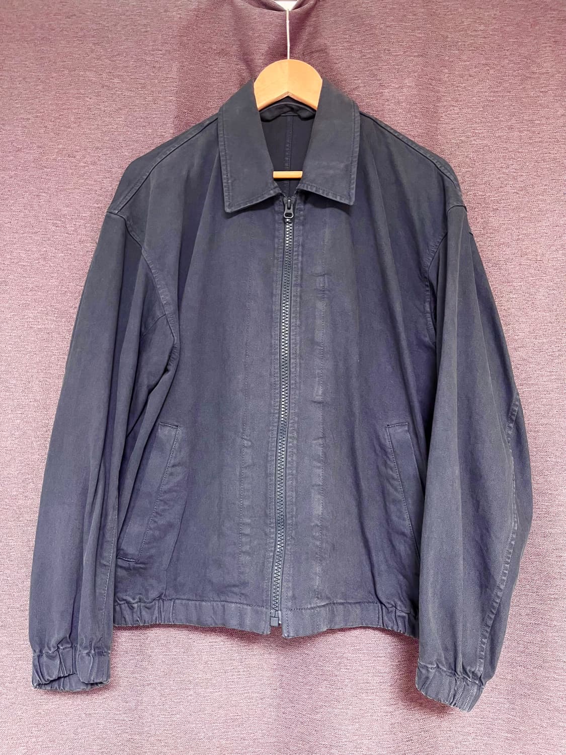 유니클로U/ 집업 블루종 네이비 / L 상품이미지1