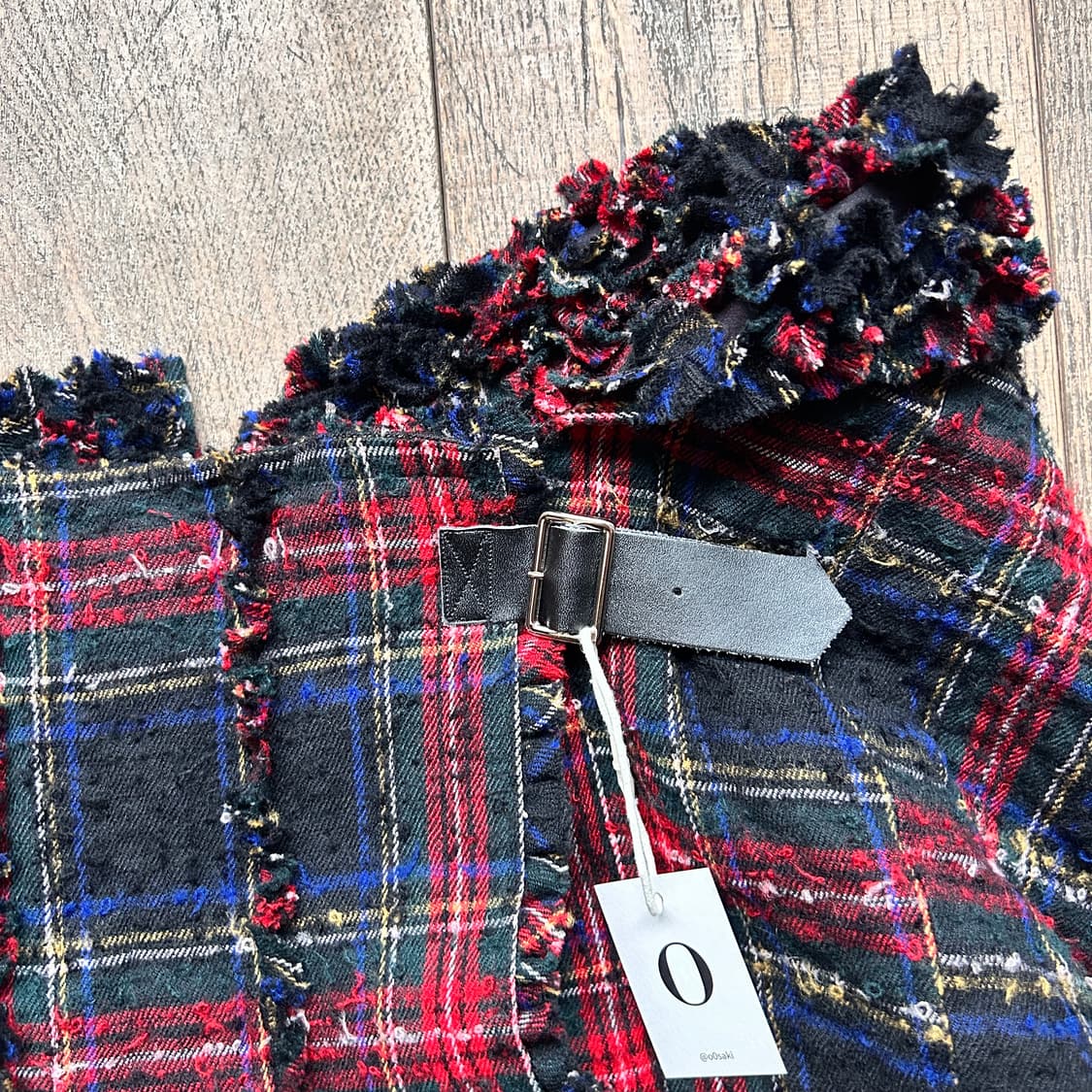 Boucle Pleats Ruffle Belt Skirt 상품이미지10