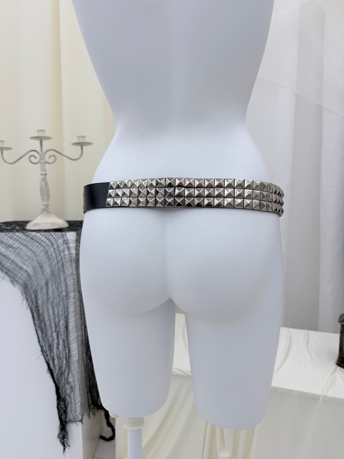 피라미드 스터드벨트 상품이미지5