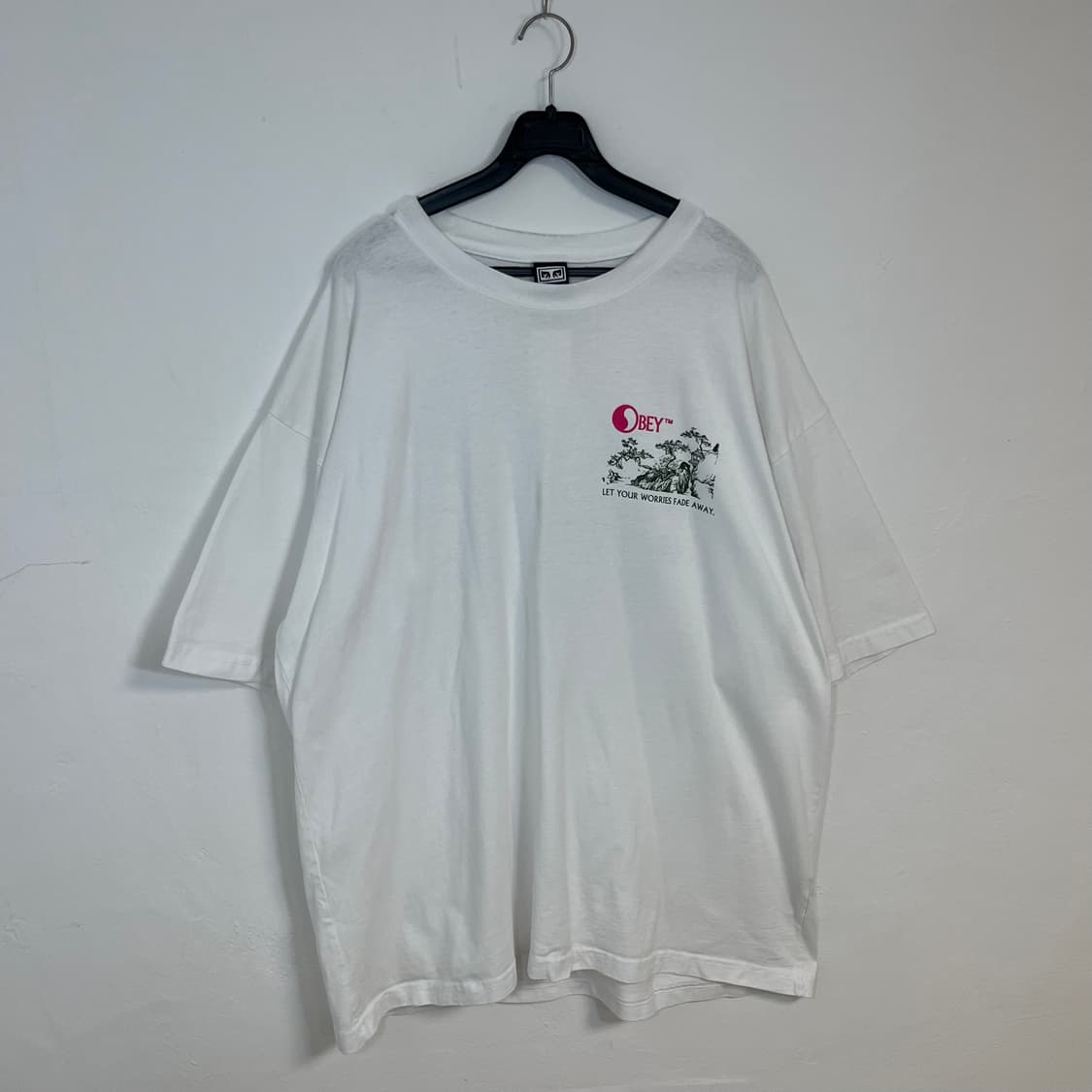 Obey white t-shirt  상품이미지4