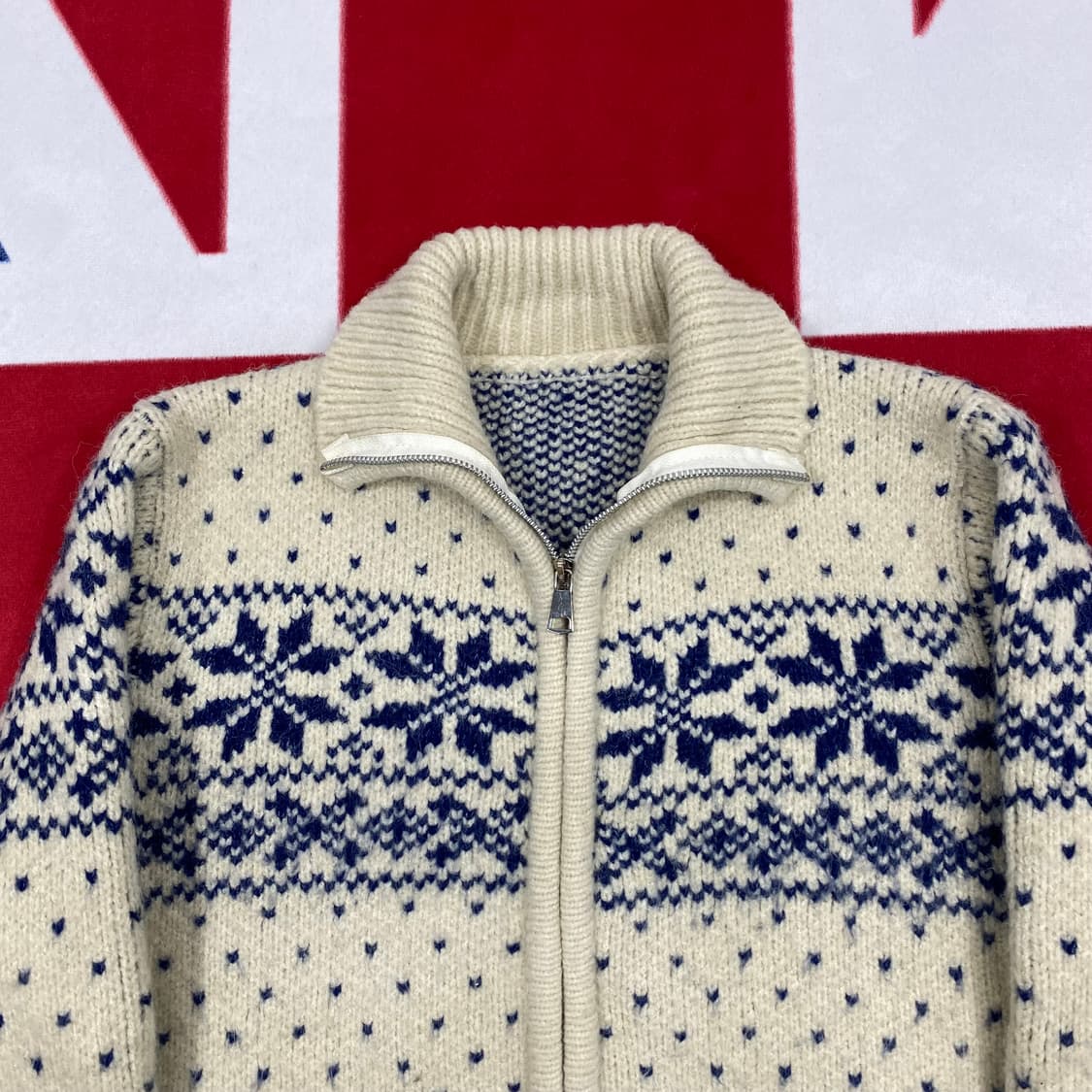 빈티지 니트집업 Free 상품이미지3