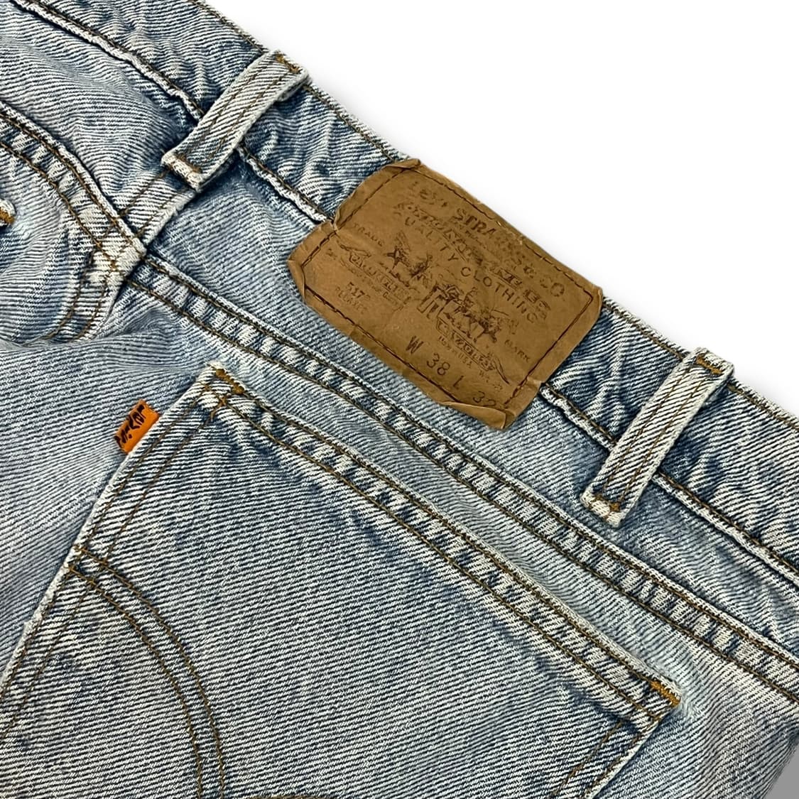  USA 리바이스 517 오렌지탭 데님팬츠 y13976 상품이미지7