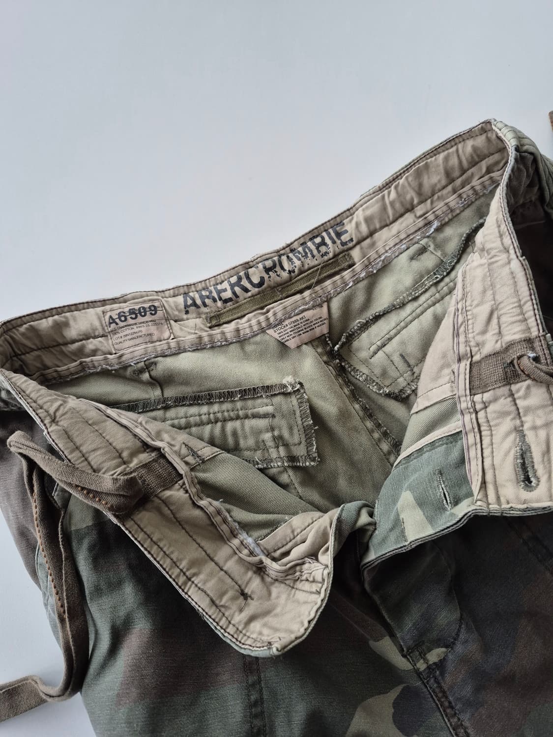 아베크롬비 밀리터리 카고바지 상품이미지8