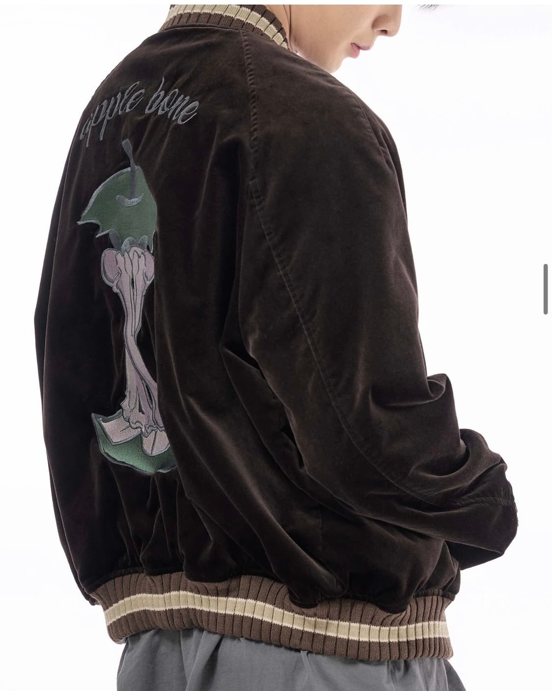 이얼즈어고 리버서블 수베니어 자켓 브라운 [L] 상품이미지4