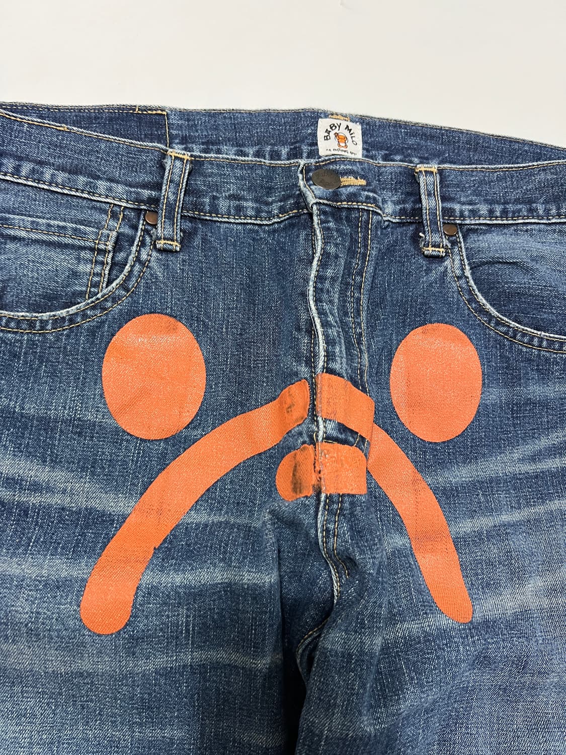 BAPE 베이프 터치시티 프린팅 데님팬츠 상품이미지2