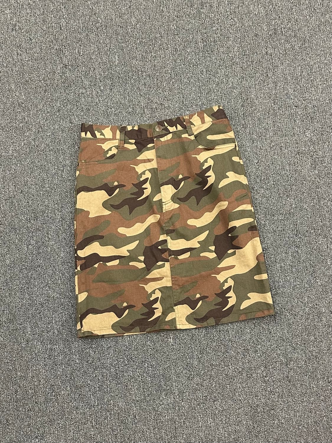 L)Japanese vintage 카모 미니 스커트 상품이미지1