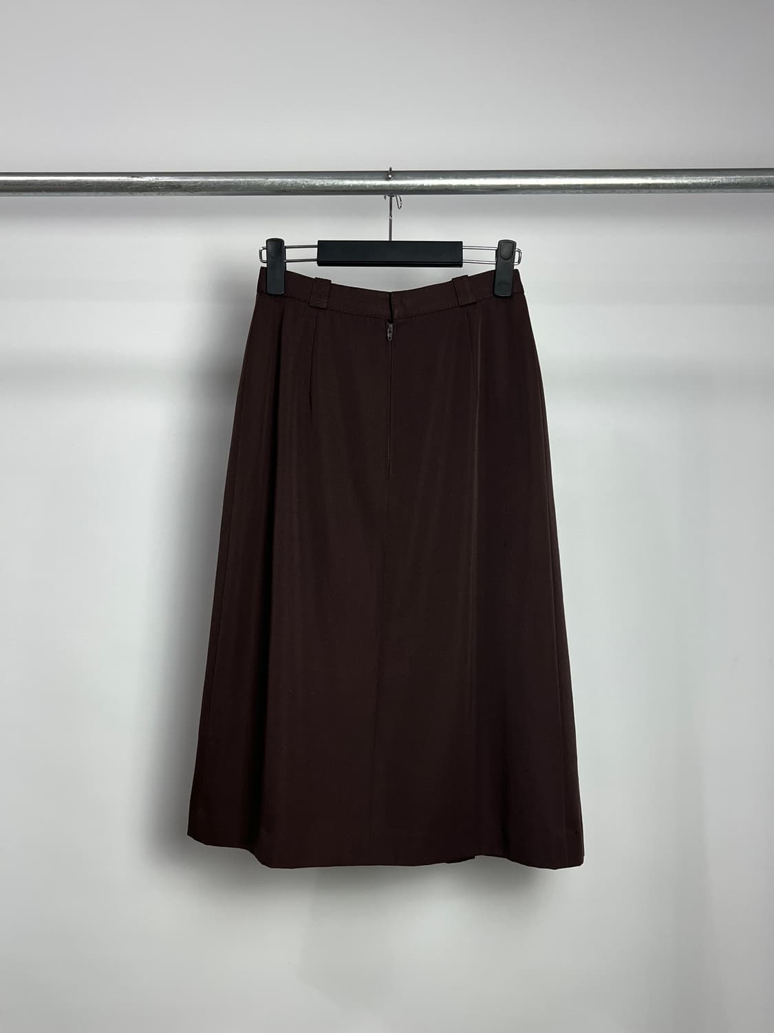 EMMA 플리츠 울 롱 스커트  상품이미지6