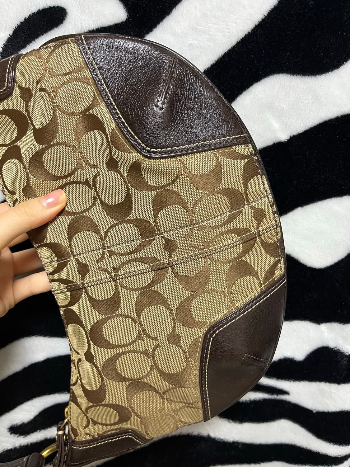 vintage coach shoulder bag 상품이미지4