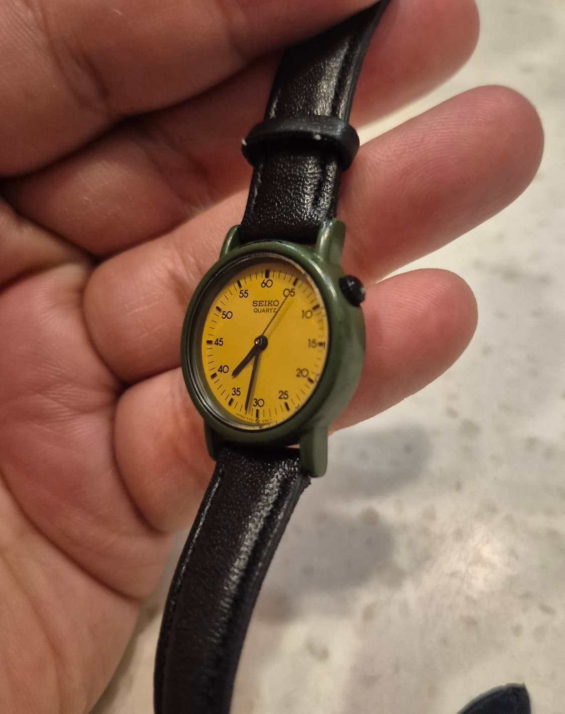 *무료배송* 세이코 빈티지 시계 7321-022a 올리브색상 상품이미지1