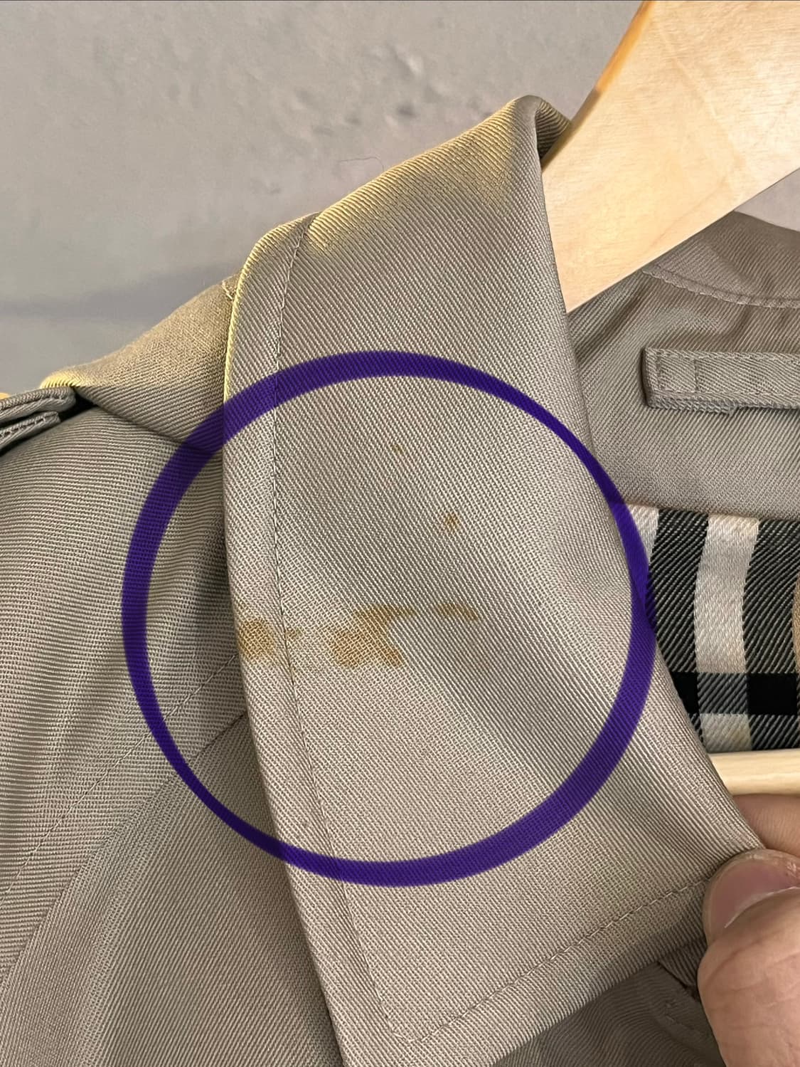 버버리 트렌치 코트 (영국제) 상품이미지10