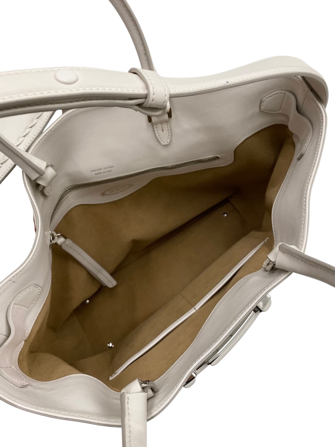 토즈 화이트 레더숄더백 상품이미지3