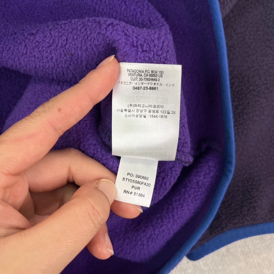 100 파타고니아 신칠라 플리스 스냅 상품이미지6