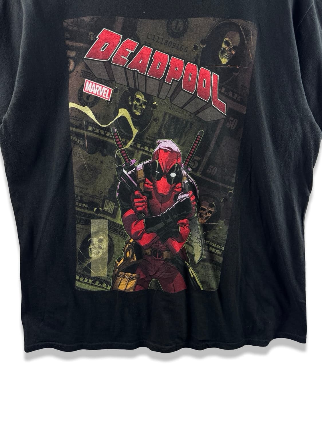 마블 오피셜 데드풀 그래픽 티셔츠2067 상품이미지5