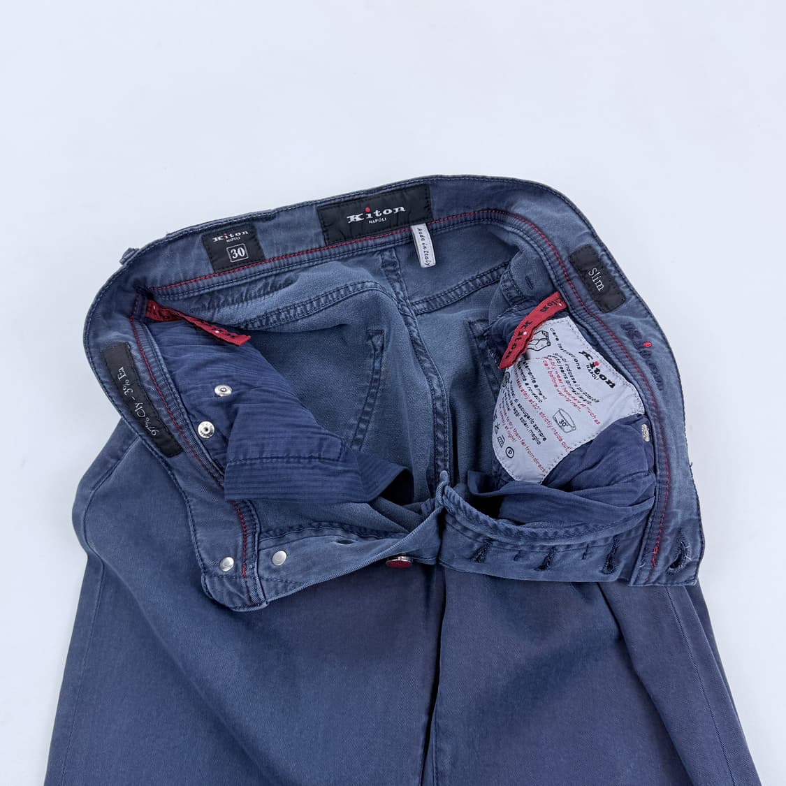 Kiton 키톤 클라이마 코튼팬츠 30 상품이미지5