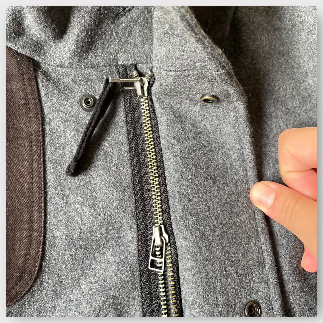 United Arrows . 그린라벨릴렉싱 엘보패치 울 자켓 상품이미지5