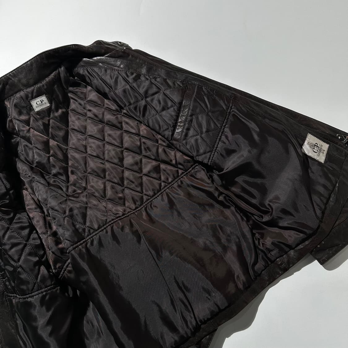 CP컴퍼니 램스킨 레더 싱글 자켓 상품이미지8