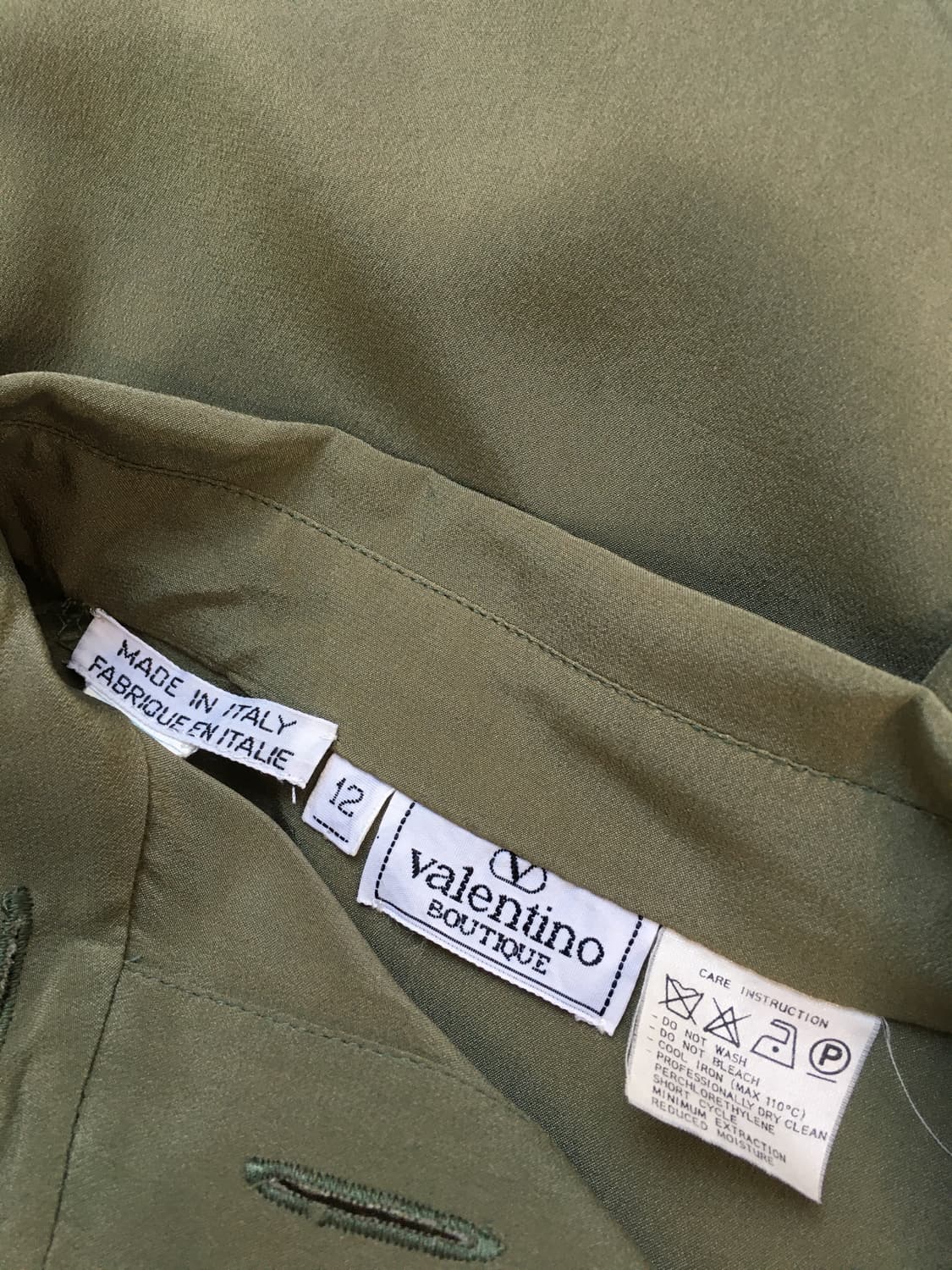 발렌티노 실크 셔츠 블라우스 상품이미지8