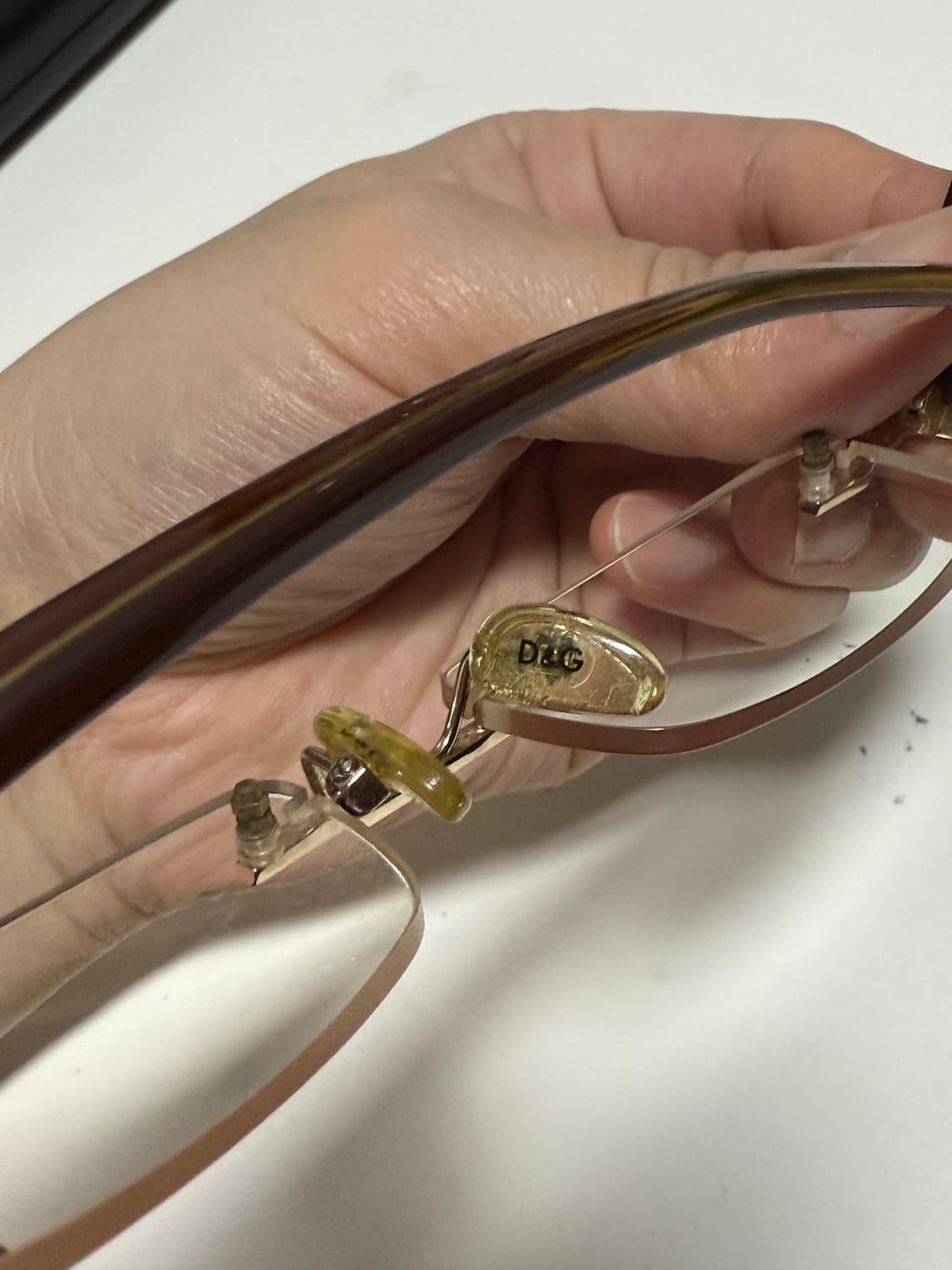 돌체앤가바나 무테 안경 상품이미지4