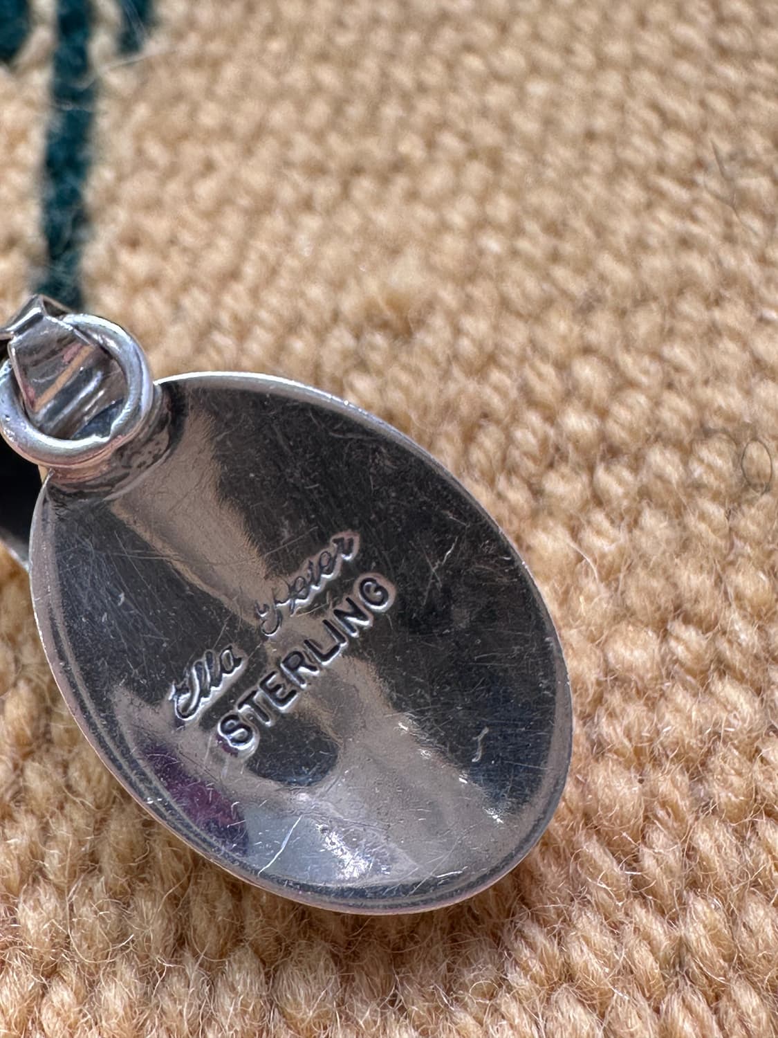 네이티브아메리칸 인디언주얼리 나바호 Ella Peter 라피즈 펜던트 상품이미지5