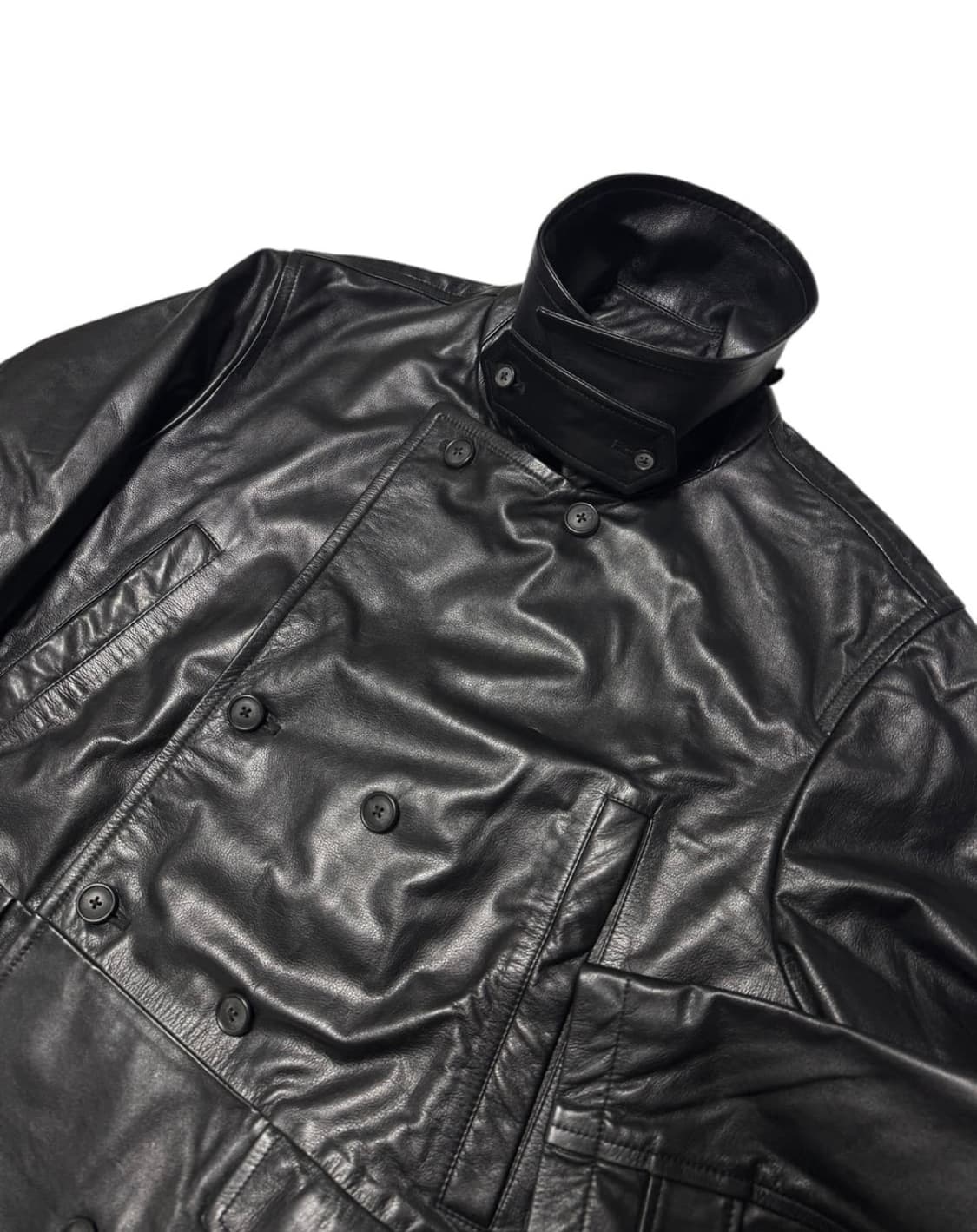 ccu 레더 카코트 상품이미지1