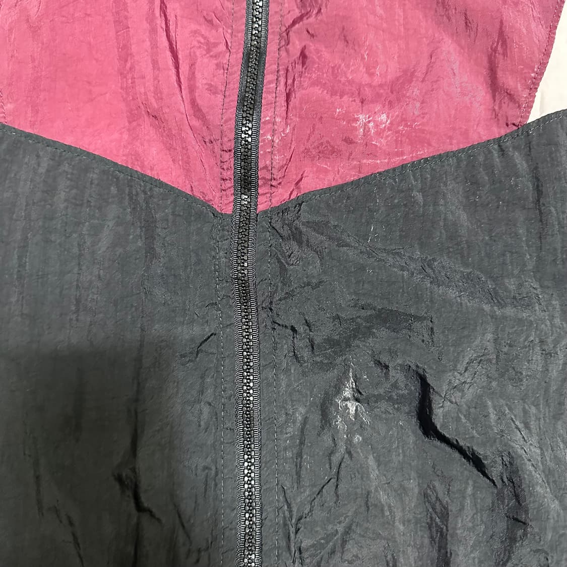 (L) 푸마 올드스쿨 바람막이 자켓 버건디 상품이미지5