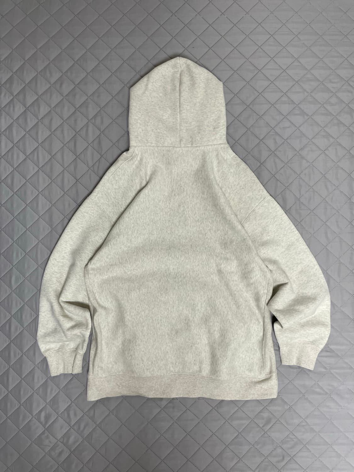 리 리버스위브 기모 트위치 로고 후디 오트밀 상품이미지5