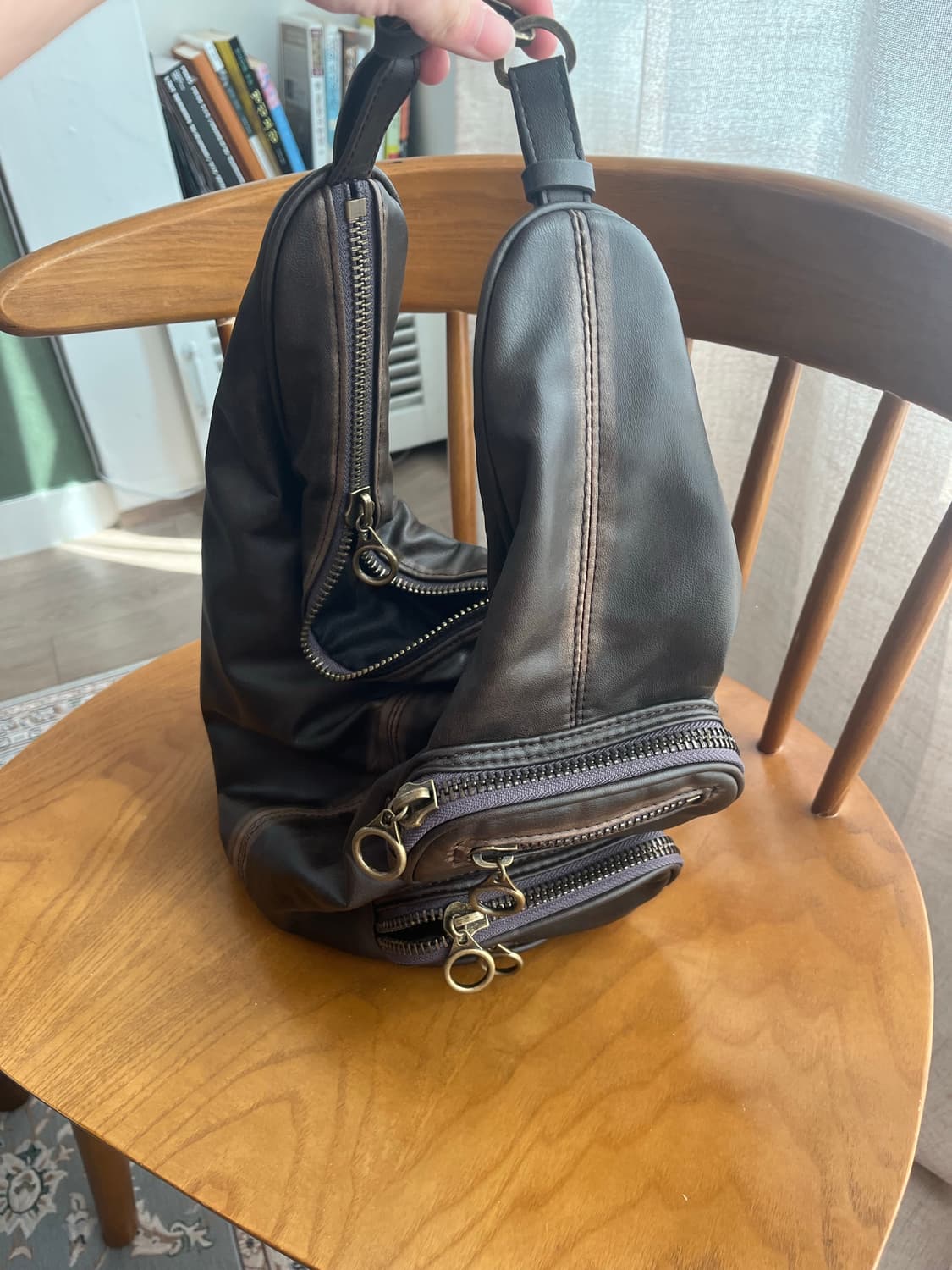 자라 가죽백 상품이미지3