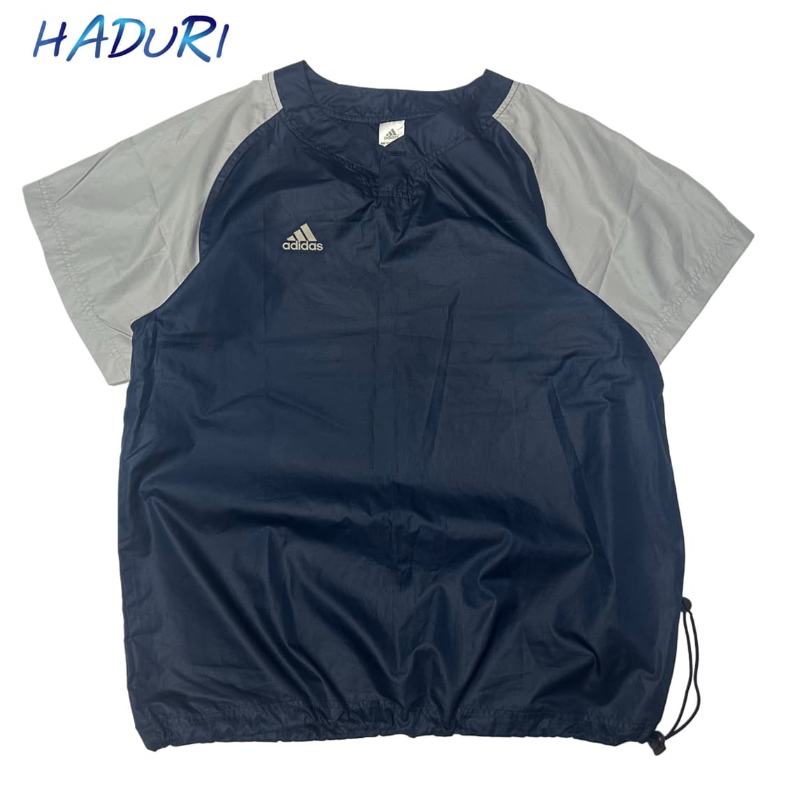 아디다스 00s 퍼포먼스로고 네이비반팔웜업 M 상품이미지1