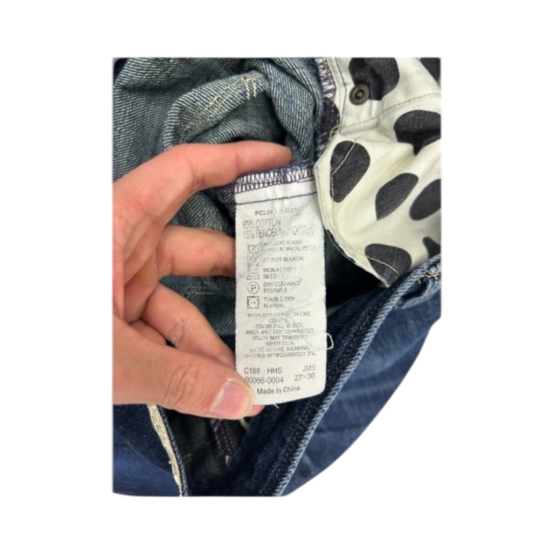 S) 리바이스 엔지니어드 1999 입체 절개 인디고 데님 BD-056 상품이미지9