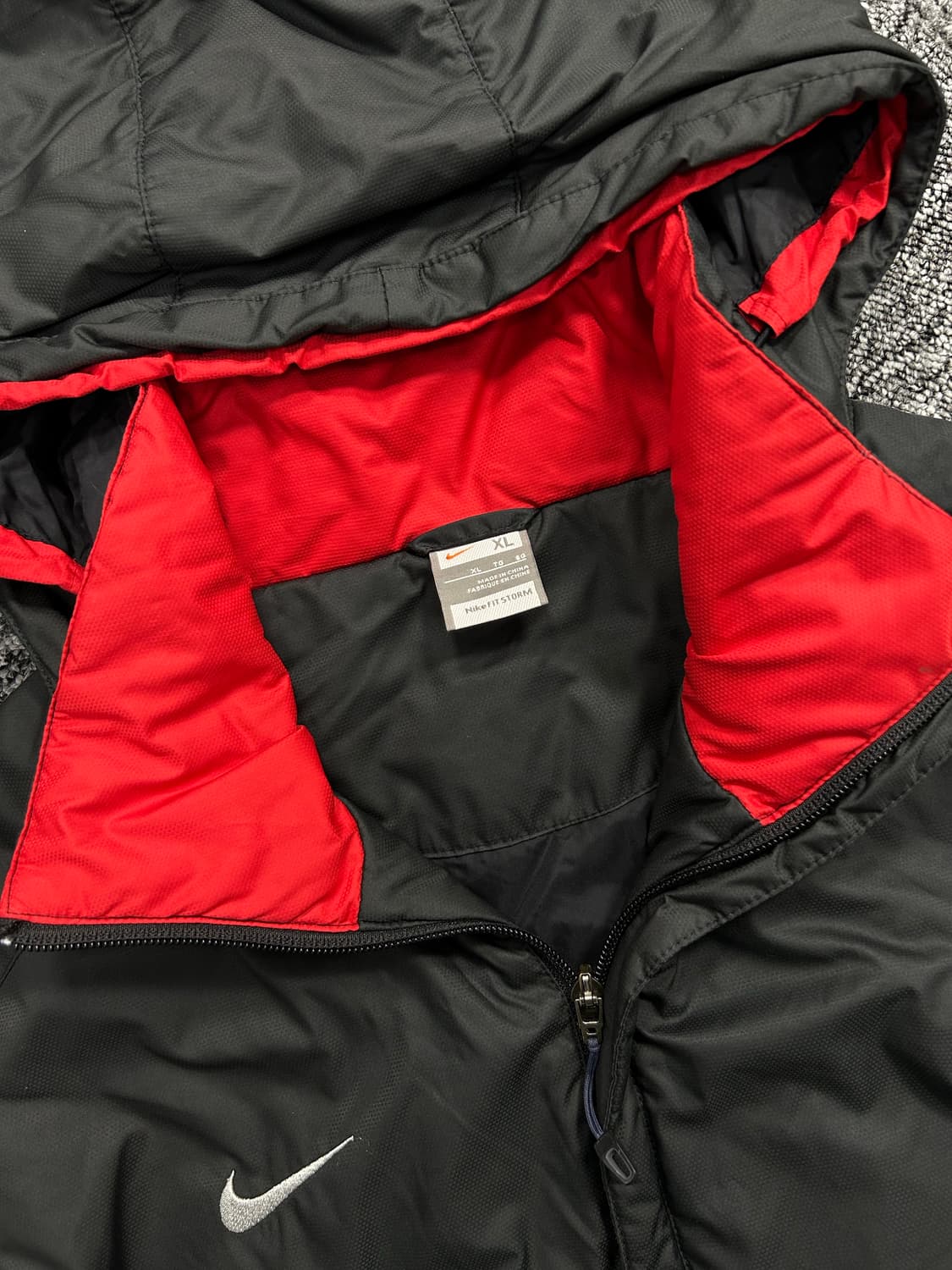 나이키 토탈 90 블랙 배색 바람막이 XL 상품이미지10