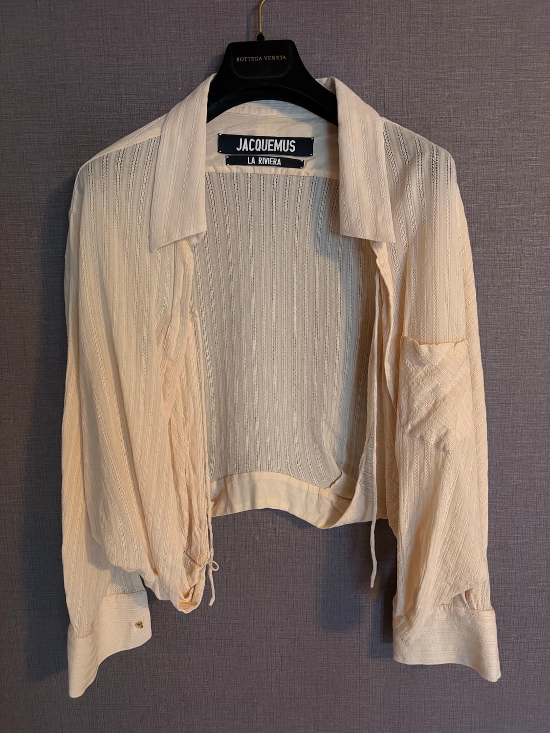 JACQUEMUS 자크뮈스 La Riviera Siena Shirt 38 상품이미지3