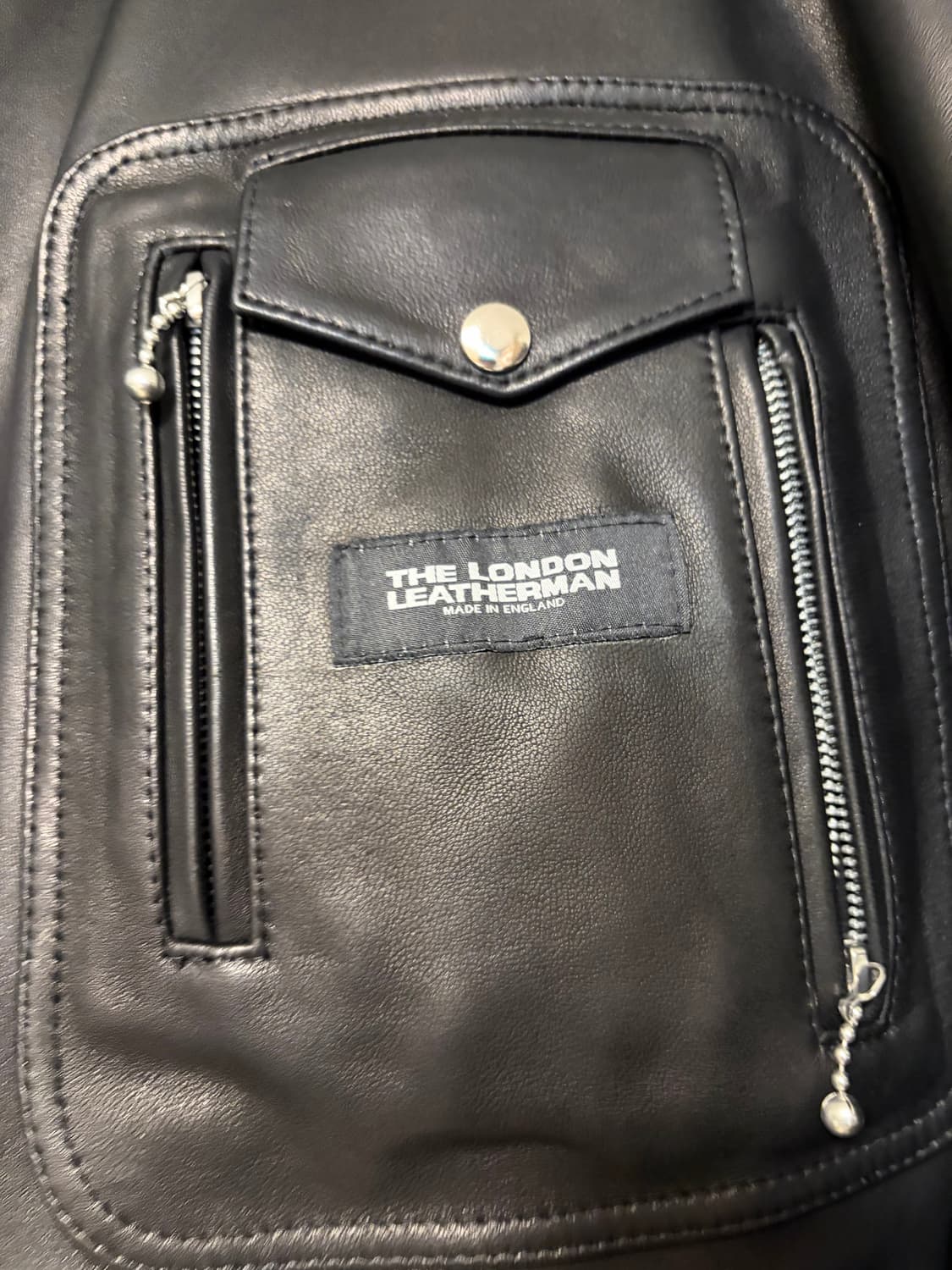 [44, 105] 루이스레더 런던레더맨 하이웨이 패트롤 자켓 상품이미지6